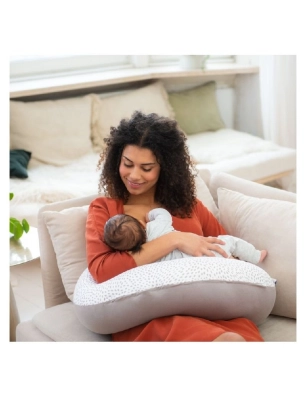 Cojín maternal lactancia Buddy de Moovoo Risott Taupe
