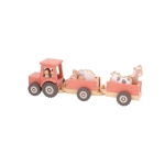 Tractor Granja de madera de Monnëka
