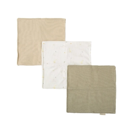 Pack 3 Toallitas bebé Happy Forest de Bimbidreams