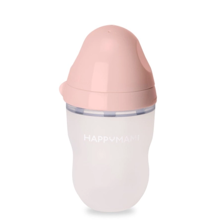 Vaso Biberón 250ml de Happymami Rosa