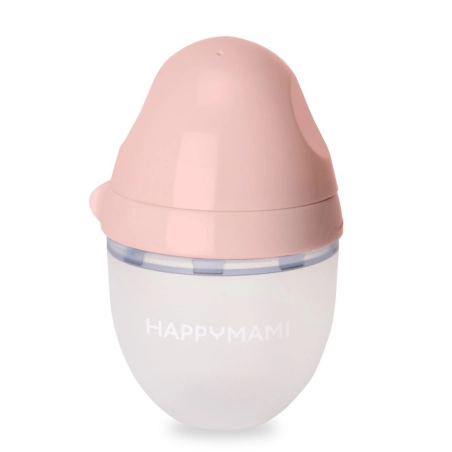 Vaso Biberón 150ml de Happymami Rosa