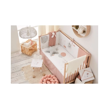 Juego de sábanas algodón 60x120cm Jolie de Bimbicasual