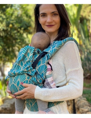 Mochila Porteo Neko Smart Baby Kindoya Marina