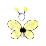 Disfraz Alitas y diadema de abeja Great Pretenders