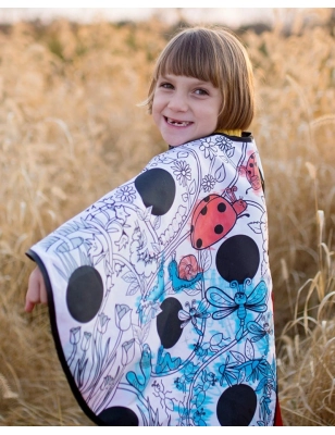 Capa Reversible para pintar Mariquita de Great Pretenders