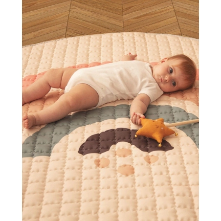 Manta Juegos redonda 150cm Hakuna Matte Arcoiris