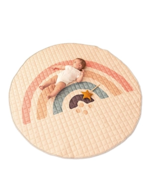 Manta Juegos redonda 150cm Hakuna Matte Arcoiris