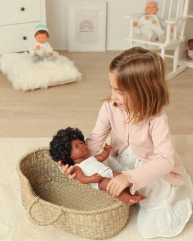 Cesto Mimbre juguete Algas de Miniland