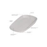 Cambiador Blando Eva de Olmitos Gris