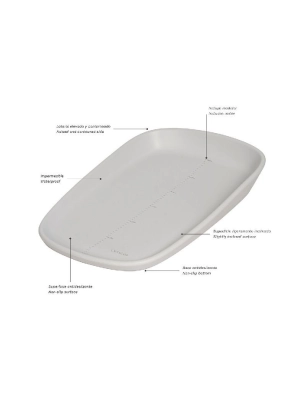 Cambiador Blando Eva de Olmitos Gris