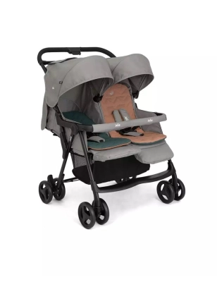 Silla de Paseo Gemelar Aire Twin de Joie Pebble