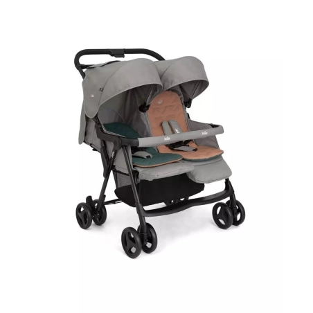 Silla de Paseo Gemelar Aire Twin de Joie Pebble
