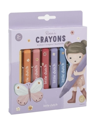 Pinturas Crayones Cera de Little Dutch