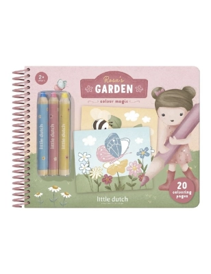 Libro Mágico Jardín Rosa de Little Dutch