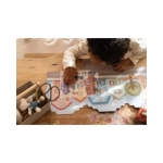 Libro Pegatinas Crea tu historia Bomberos de Little Dutch