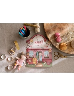 Libro Pegatinas Crea tu historia House de Little Dutch