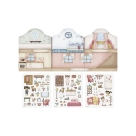 Libro Pegatinas Crea tu historia House de Little Dutch