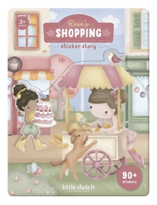 Libro pegatinas Compras de Little Dutch