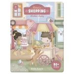 Libro pegatinas Compras de Little Dutch