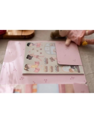 Libro pegatinas Compras de Little Dutch