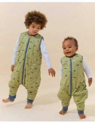 Saco de Dormir de Invierno con Pies de Molis&Co Little Drivers