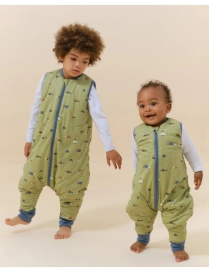 Saco de Dormir de Invierno con Pies de Molis&Co Little Drivers