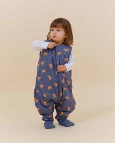 Saco de Dormir de Invierno con Calcetín de Molis&Co Croissants