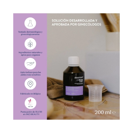 Solución limpiadora y calmante de Doomoo