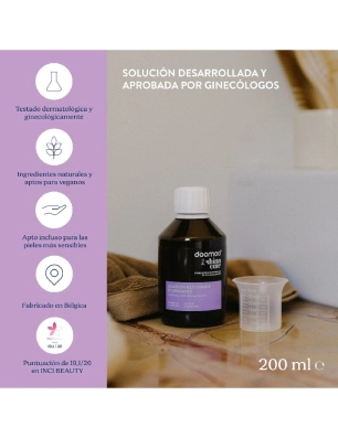 Solución limpiadora y calmante de Doomoo