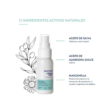 Aceite de masaje perineal de Doomoo