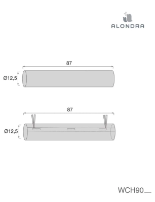 Cojín Rulo Montessori 87cm de Alondra