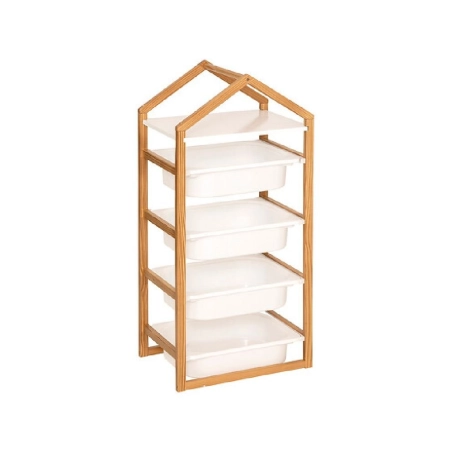 Mueble Organizador Bako 4 estantes Atmosphera