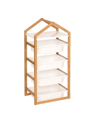 Mueble Organizador Bako 4 estantes Atmosphera | Infantil