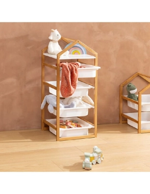Mueble Organizador Bako 4 estantes Atmosphera | Infantil