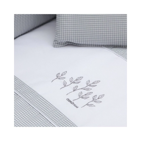 Colcha Cuna Mini Windsord de Cambrass Gris