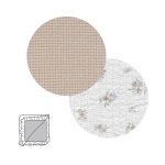 Manta Toquilla Reversible Mini Pio de Cambrass Beige