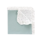 Manta Toquilla Reversible Mini Pio de Cambrass Mint