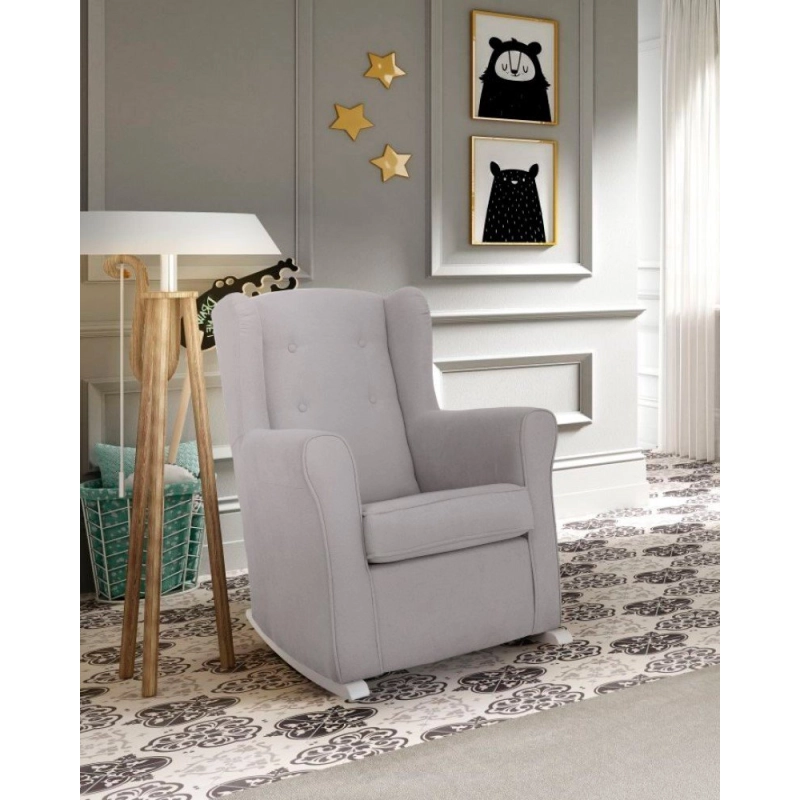Sillón Lactancia Dolce Con botones balancín de Dreamconcept