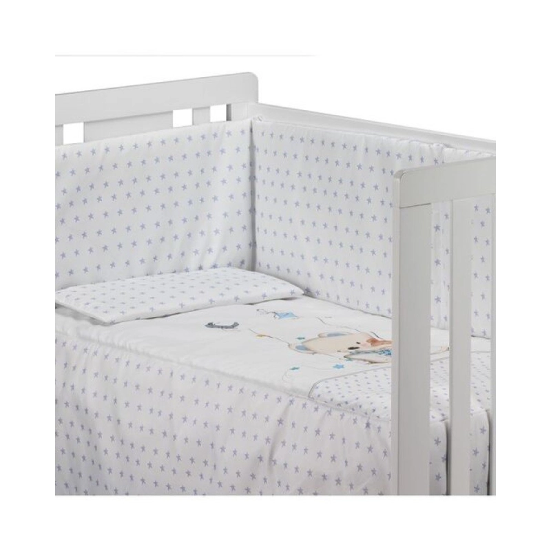 Juego Edredón y Protector  para cuna Columpio de Interbaby