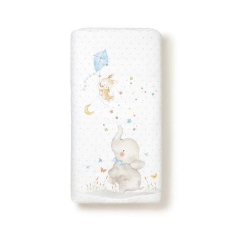 Conjunto Funda nórdica y protector Elefante de Interbaby