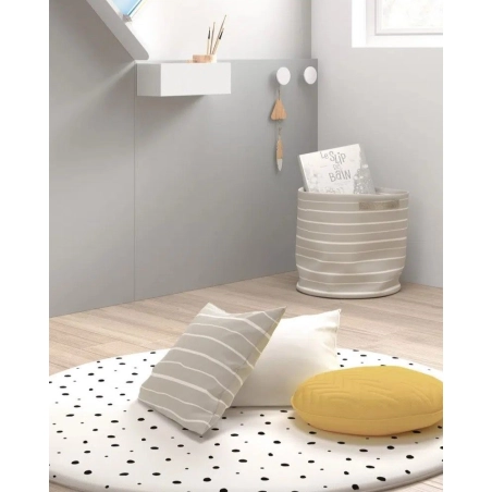 Alfombra decorativa Redonda de Ros