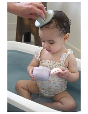 Cepillo de baño silicona de Beaba