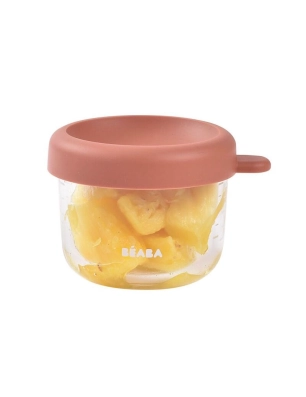 Tarro de conservación Cristal Baby Portion de 150ml de Béaba Terracota