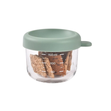 Tarro de conservación Cristal Baby Portion de 150ml de Béaba Sage