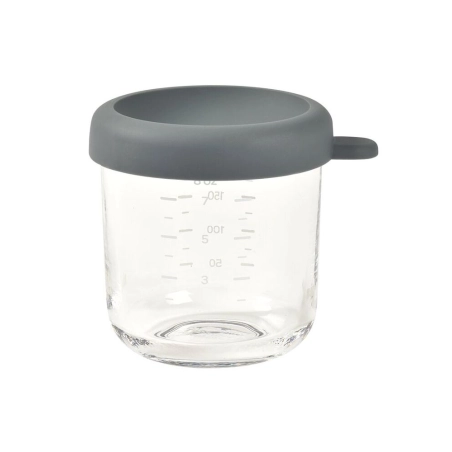 TARRO DE CONSERVACIÓN DE CRISTAL BABY PORTION DE 250ML DE BÉABA Azul