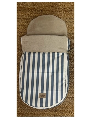 Saco Cuco Giorgia interior pelo de Giraffa Bianca e Blu