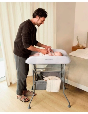 Bañera con Cambiador Bubbly de Kinderkraft