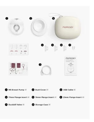 Sacaleches portatil M5 Simple de Momcozy