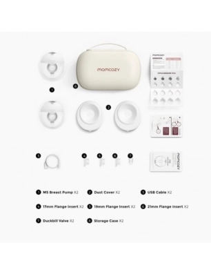 Sacaleches portatil M5 Doble de Momcozy