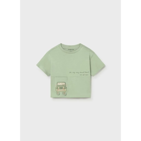 Camiseta Manga Corta Bolsillo De Mayoral